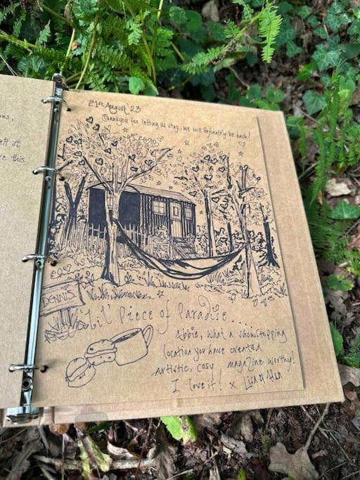 Cornwall Woodland Shepherd'S Hut Deirdres Hut Bodmin Eksteriør billede